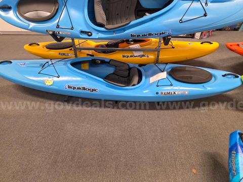 New Liquid Logic Remix XP 10 Kayak Blue MSRP $1299 Save Now