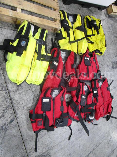 8 Life Vests (B)