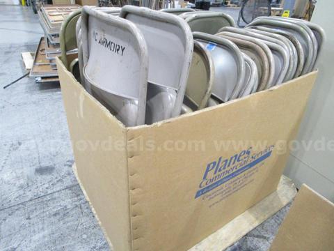 27 Folding Chairs (G)