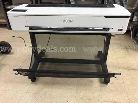 1x Epson SureColor SC-T5170 Wide Format Printer 36" Large Format Plotter Powers