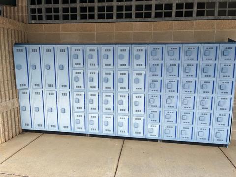 Lockers from Recreational Pool (SURPLUS)