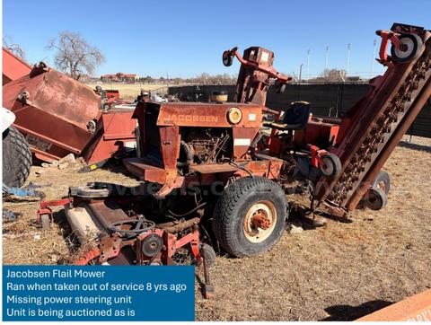 Jacobsen Flail Mower – Ran When Removed from Service