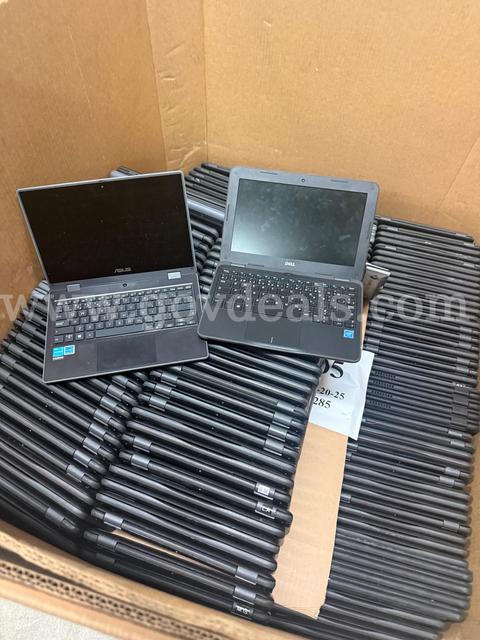 Lot of 211 windows laptops