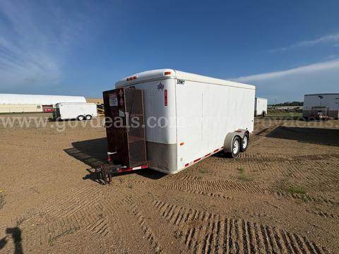 2013 Forest River Trail & Sport 8 X 16 FT T/A Enclosed Trailer