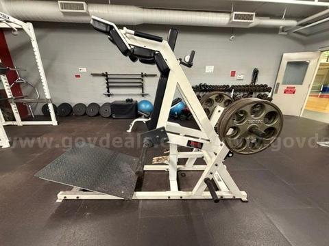 York Hack Squat Machine(Plate Loaded, plates not included)