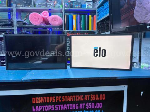 Lot of 2 Elo 2494L 23.8" Full HD Open Frame Touchscreen  IntelliTouch E330019