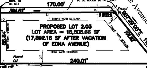 409 Edna Ave, Linwood, NJ 08221 - Buildable Residential Lot in a Great Neighborhood