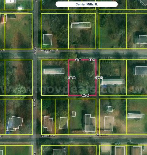 Buildable 0.30-Acre Residential Lot | Utilities Available | Great Homesite | Carrier Mills, IL