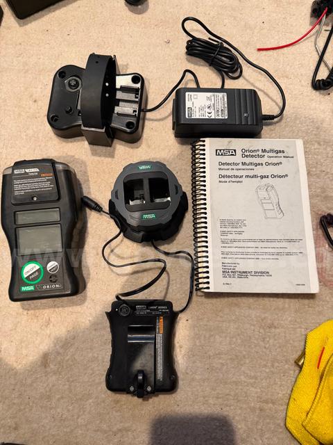 MSA ORION MULTI GAS DETECTOR WITH CHARGER EVOLUTION 6000
