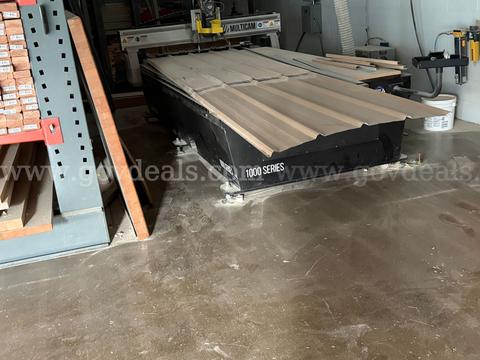 CNC programmable routing table