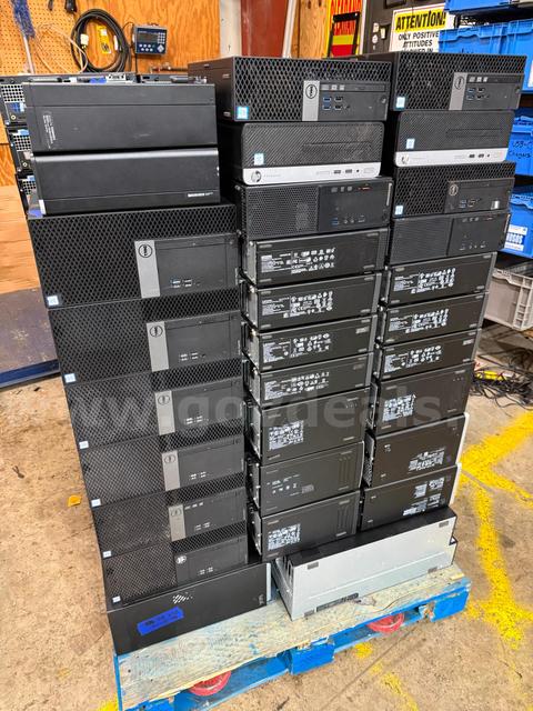 Lot of 111 Desktop Computers β Dell OptiPlex, HP ProDesk & Lenovo ThinkCentre (Mixed Models)