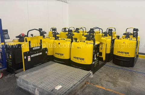 8 Ea. 2021 Hyster LO5.05T Electric Tow Tractors