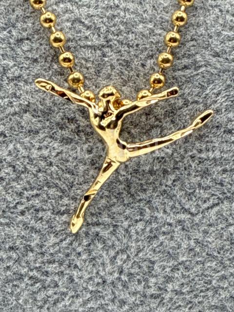 16 Inch, Beaded Necklace W/ 24K Real Gold Plated