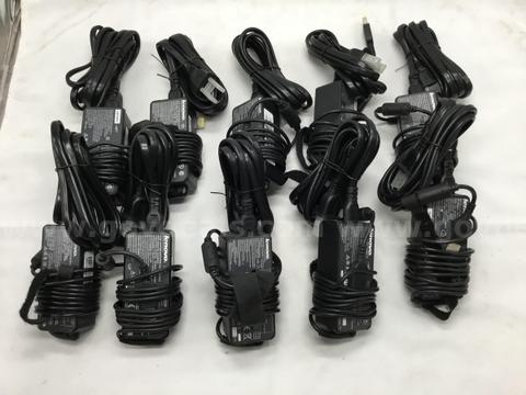 100 Lenovo OEM 45W Square Tip Laptop Chargers