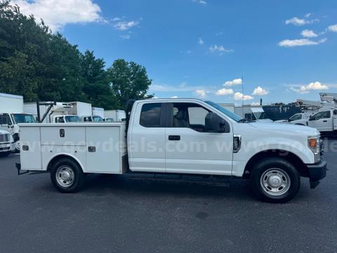 2021 FORD F250 SUPERCAB SERVICE BODY TRUCK