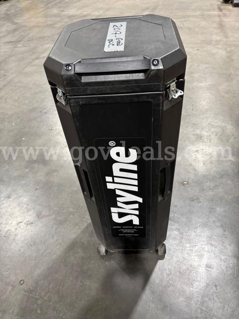 Lot of (2) Skyline Pop-Up Table Top Displays and Cases