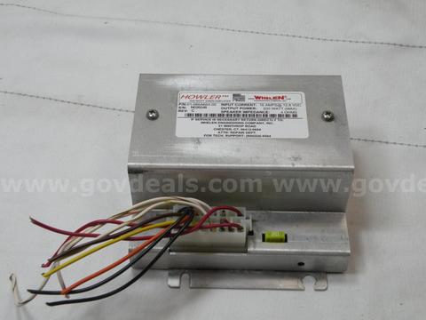 Whelen HOWLER Low Frequency Siren AMP - Will SHIP !!!