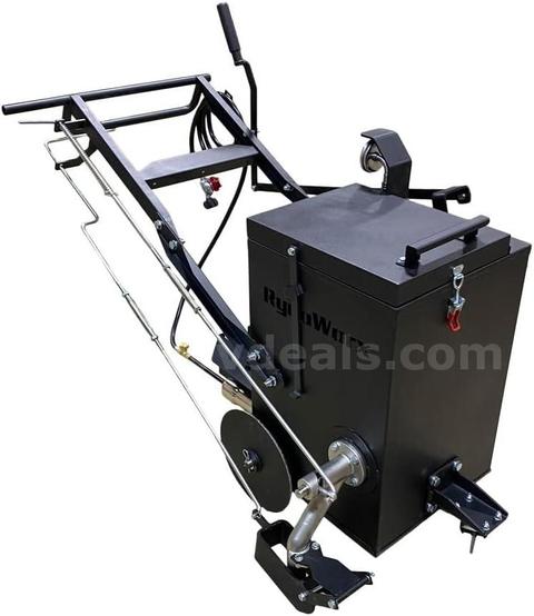 FREE SHIPPING New 12.5-Gallon Asphalt Crack Filler Melter and Applicator with Torch
