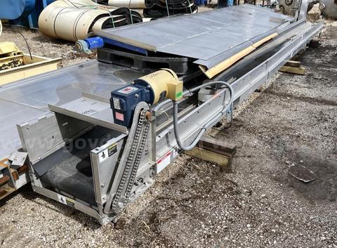 Titan Conveyors Belt Conveyor – 18” Wide, 348” Long