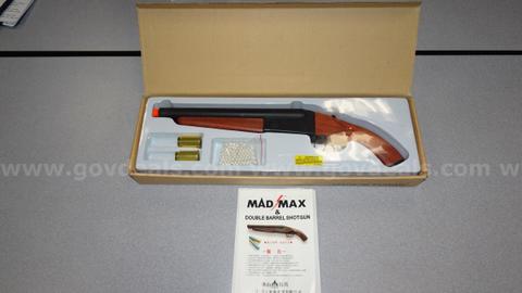 Mad Max Double Barrel Toy Airsoft Shotgun