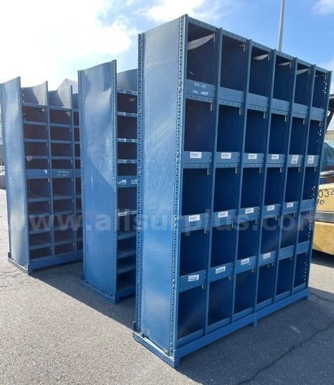 Lot of 3 Industrial Hardware/Parts Shelving Units (2598393) Huntington Beach, CA