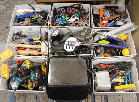 1 Skid of Assorted Hand Tools/Power Tools/Knives/Multi-tools/Etc., #35804, **PICK UP ONLY**SKID NOT INCLD*