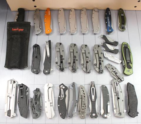 Approximately 6 lbs. of Assorted Kershaw Knives, #35200