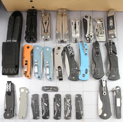 Approximately 6 lbs. of Assorted SOG Knives/etc., #35313