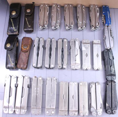 Approximately 10 lbs. of Assorted Leatherman Multi-tools, #35408