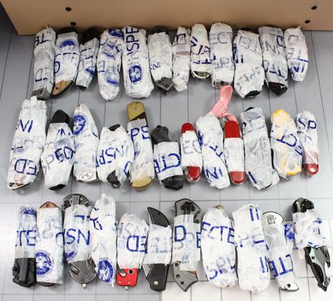 Approximately 10 lbs. of Assorted Taped Items,  #35998