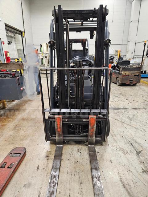 Toyota Electric Forklift Model 8FBE15U - 17,684 hrs.