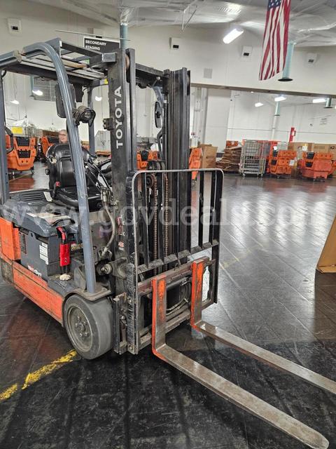 Toyota Electric Forklift Model 8FBE15U - 17,219 hrs
