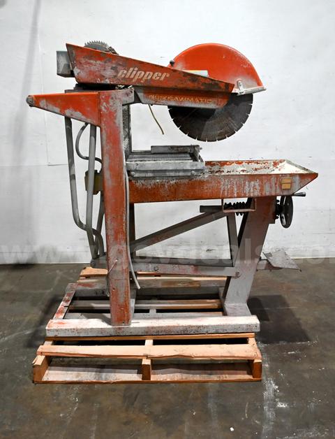 Norton Clipper Blockbuster 20in Electric Masonry Saw BBL527 Concrete Brick Block