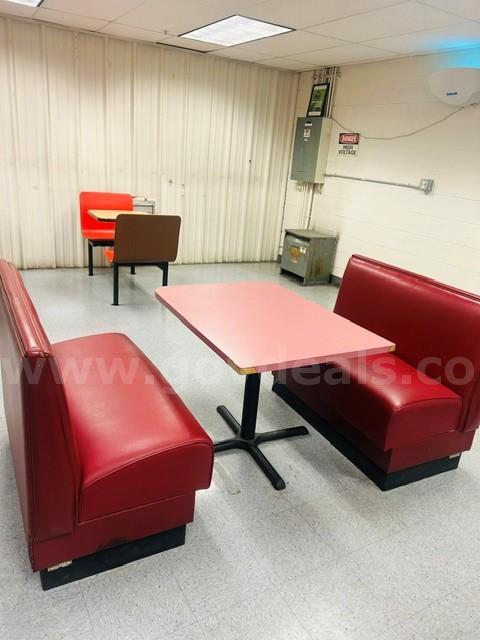 Vintage Bench Seats and Tables Units