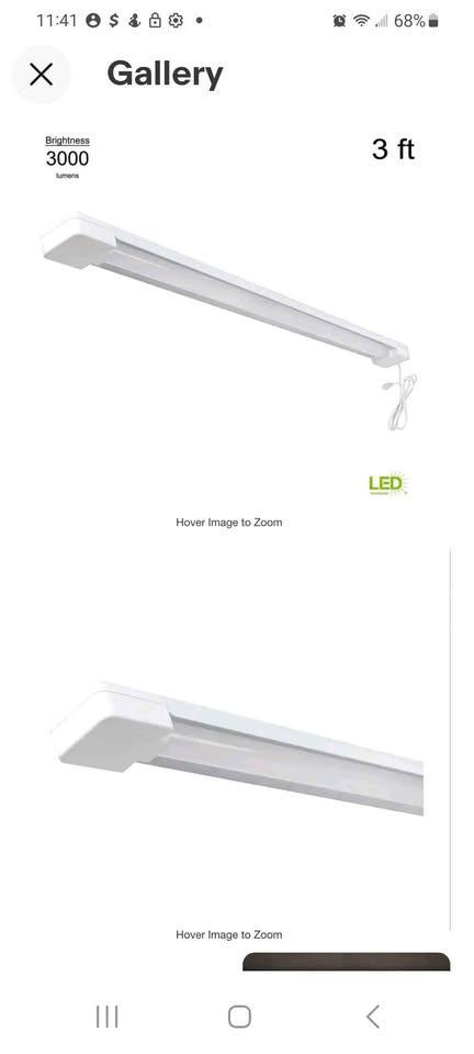 CASE OF NEW 3 FOOT SHOP LIGHTS