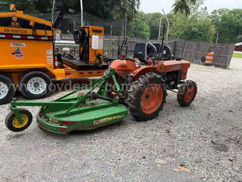 Kubota L245DT Tractor with 4β bush hog