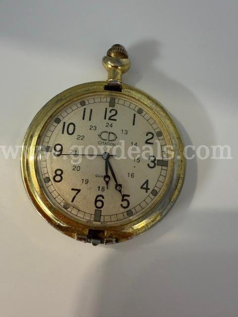 Mason’s Helping Pocket Watch, Missing Lid, Working?Non-Working