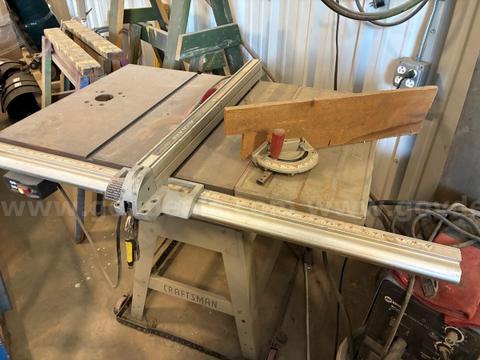 10 Inch Craftsman Table Saw