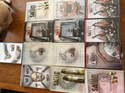 13. Used, Good Condition Salt DVDs.