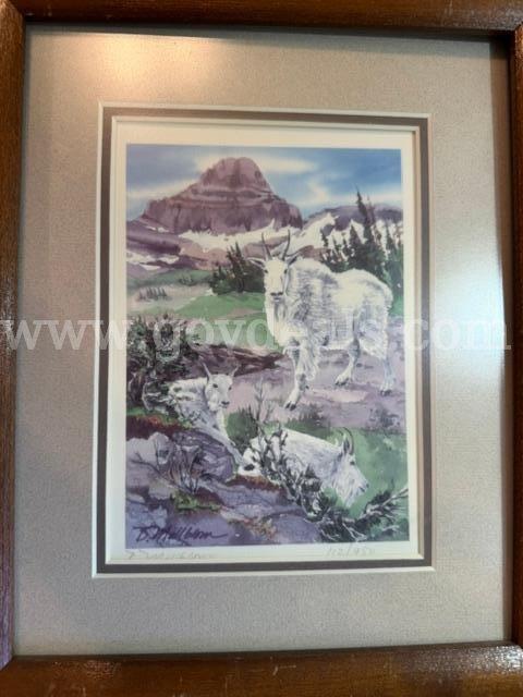 Beautiful, Great Condition Barbara Melblom Print, Unauthenticated,