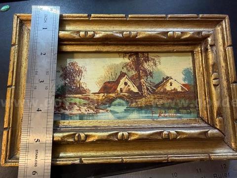 Vintage, P Klaus Painting, Good Condition, Unauthenticated