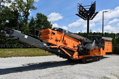 2017 Kormann Rockster RDS410A Track Mounted Mobile Finishing Screening Plant