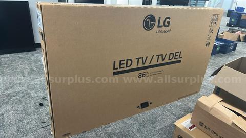 LG 86" 4K UHD interactive commercial display