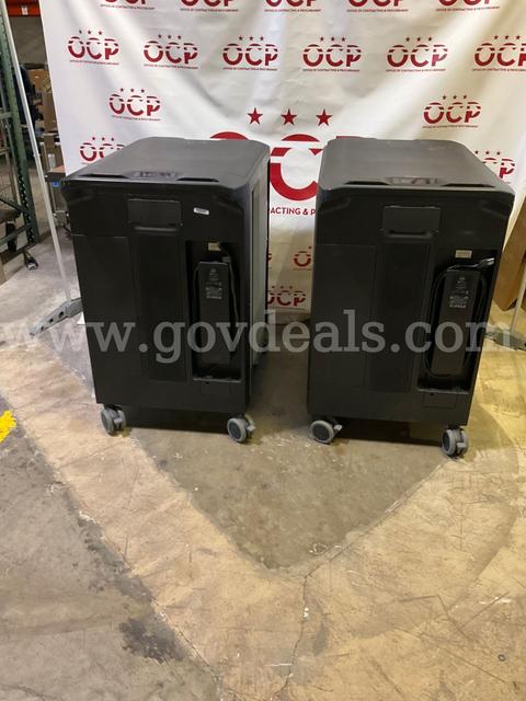 Lot of 2 Dell Mobile Cart