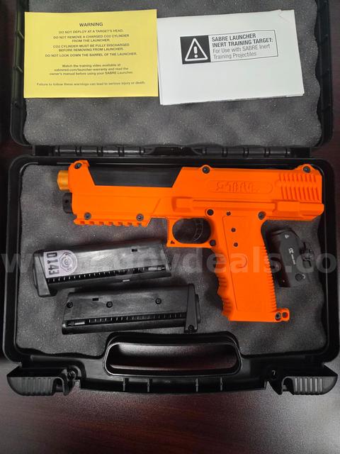 2 Sabre SL7 Semi-Automatic Projectile Launcher/ Pepper Ball Guns