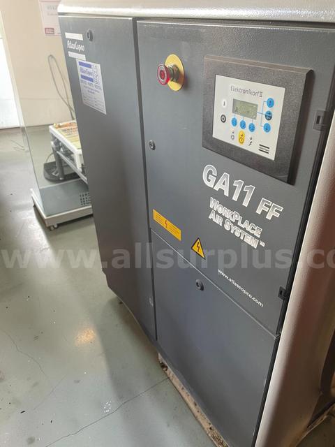 Atlas Copco GA11 FF & GA11 VSD FF Rotary Screw Air Compressors β Industrial Grade