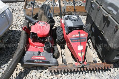 Troy-Bilt Sickle Bar Mower & Yard Vacuum