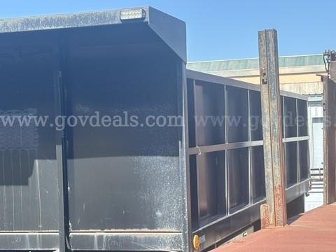 2019 Quality Truck Bodies 16' Flatbed Dump Stake Body