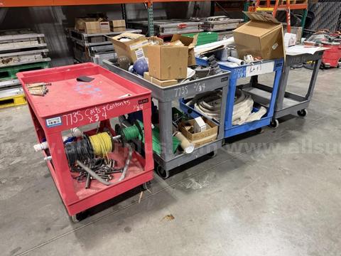 Roller Carts, Shop Supplies and MRO, Uline, Qty 4