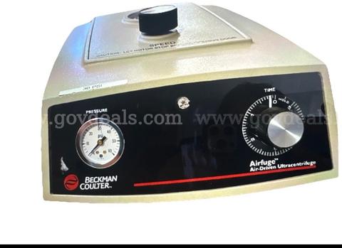 EUC Beckman Coulter 340400 Airfuge Air-Drive Ultracentrifuge Centrifuge SHIPPING